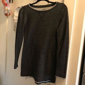 Black 3 Dot glitter tunic